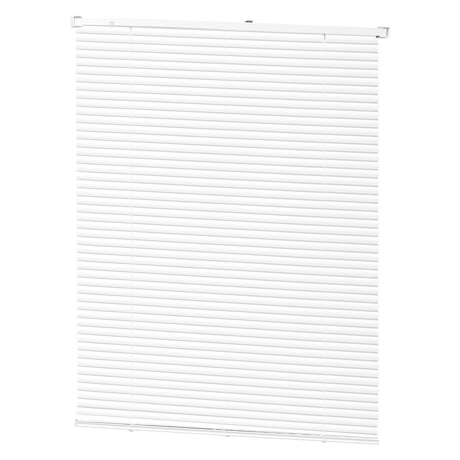 Mini Blinds 35" W X 48" H 1" Slat Cordless Horizontal Light Filtering Mini Blind_voghion.com